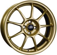 OZ ALLEGGERITA HLT RACE GOLD Wheel 7x16 - 16 inch 4x100 bold circle
