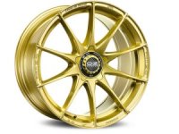 OZ FORMULA HLT RACE GOLD Wheel 8x18 - 18 inch 5x100 bold circle