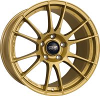OZ ALLEGGERITA HLT RACE GOLD Wheel 7x16 - 16 inch 4x100 bold circle