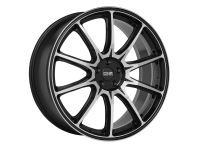 OZ HYPER XT HLT GLOSS BLACK D.CUT Wheel 9x22 - 22 inch 5x108 bold circle
