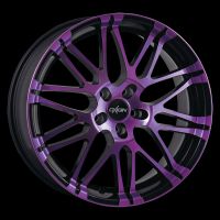 Oxigin 14 Oxrock purple polish Wheel 8,5x18 - 18 inch 5x112 bold circle