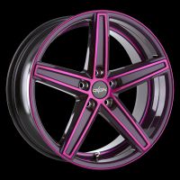 Oxigin 18 Concave pink polish Felge 10x22  - 22 Zoll 5x112 Lochkreis