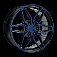 Oxigin 24 Oxroad blue polish Wheel 9x20 - 20 inch 6x130 bold circle