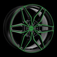 Oxigin 24 Oxroad neon green polish Wheel 9x20 - 20 inch 6x139,7 bold circle