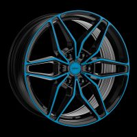 Oxigin 24 Oxroad light blue polish Wheel 9x20 - 20 inch 6x114,3 bold circle