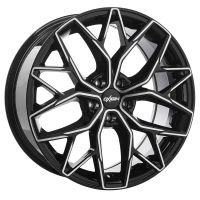 Oxigin 26 Oxid black full polish Wheel 9x20 - 20 inch 5x114,3 bold circle