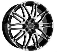 Oxigin 14 Oxrock black full polish Wheel 8,5x18 - 18 inch 5x115 bold circle