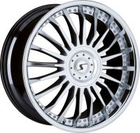 Schmidt CC-Line High Gloss silver Wheel 10x22 - 22 inch 5x120 bold circle