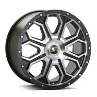 Schmidt 18HDX satin black polished Wheel 8,5x18 - 18 inch 5x127 bold circle