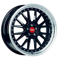 TEC GT EVO black-polished-lip Wheel 8,5x20 - 20 inch 5x108 bolt circle