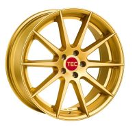 TEC GT7 Gold Felge 9,5x22 - 22 Zoll 5x114,3 Lochkreis