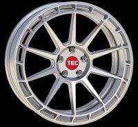 TEC GT8 hyper-silver Wheel 8,5x20 - 20 inch 5x108 bolt circle