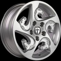 Tomason TR-Horse-6015 silver Wheel 6x15 - 15 inch 5x112 bold circle