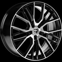 Tomason TN23 Black Diamondpolished Wheel 10x21 - 21 inch 5x112 bold circle