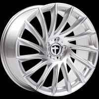 Tomason TN16 Bright Silver Wheel 8.0x18 - 18 inch 5x100 bold circle