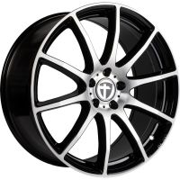 Tomason TN1 Flow black polished Wheel 8x20 - 20 inch 5x112 bold circle