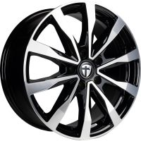 Tomason TN28 black polished Wheel 7,5x18 - 18 inch 5x118 bold circle