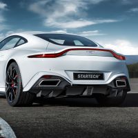 Startech rear fins in carbon fits for Aston Martin Vantage AM6