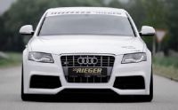 Rieger front bumper A4 B8 incl. S4 sedan/estate with xenon and pdc fits for Audi A4 B8 ab 07