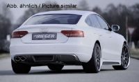 Rieger Heckeinsatz A5 Sportback ohne S-Line passend fr Audi A5/S5