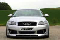 Frontbumper K-LINE with Headlamp Washers kerscher tuning fits for Audi A3 8P