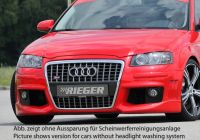 Frontstostange Rieger Tuning passend fr Audi A3 8P Sportback