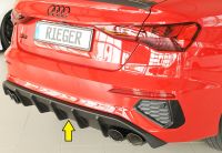 Rieger Heckdiffusor / Heckeinsatz passend fr Audi A3 GY