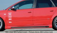 Rieger set side skirts fits for Audi A4 B6/B7