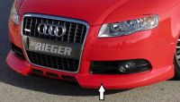 Rieger lip spoiler fits for Audi A4 B6/B7