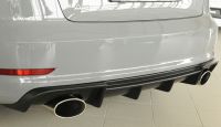 Rieger Heckdiffusoreinsatz Einfachendrohr links/rechts passend fr Audi A3 8V