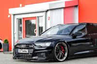 Noak front splitter with side wings bg fits for Audi A6 C8 F2