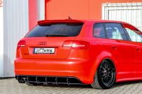 Noak rear diffuser milled  fits for Audi RS 3 8P