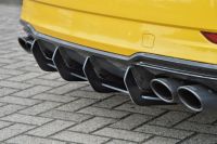 Noak rear diffuser fins fits for Audi A3 8V