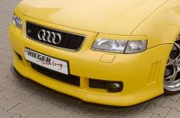 Rieger front splitter carbon look fits for Audi A3 8L