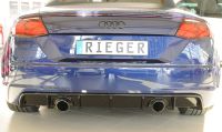 Rieger Heckdiffusor li./re. SG passend fr Audi TT 8S