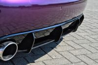 Noak rear diffuser with fins fits for Audi A4 B8 ab 07