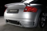 Rieger Heckschrzenansatz neues Design passend fr Audi TT 8N