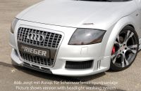 Rieger front bumper R-Frame for cars with headlight washer fits for Audi TT 8N