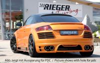 Rieger rear bumper  PDC Audi fits for TT 8J