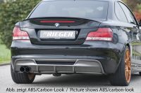 Rieger Rear insert for double tips left fits for BMW E81 / E82 / E87 / E88