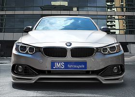 JMS Exklusiv Line Coupe/Cabrio/Grand Coupe Frontlippe mit integriertem Diffusor mittig passend fr BMW F36