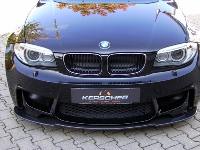 Frontspoilerschwert Echtcarbon Kerscher Tuning fr Originalstostange E82 M-Coupe passend fr BMW E81 / E82 / E87 / E88