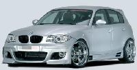 Frontbumper with cut out for headlight cleaning and PDC Rieger Tuning fits for BMW E81 / E82 / E87 / E88