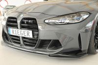 RIEGER front splitter for orig. frontbumper, BMW M3 (G80/G81) sedan/touring (not M3 CS), M4 (G82/G83) coup/convertible, (not M4 CSL) fits for BMW M4 G82/G83