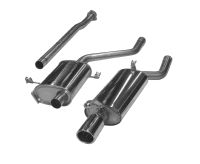 BN Pipes Audi 44Q Pre- and Rear muffler from cat.