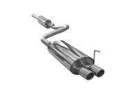 BN Pipes Audi B4 exhaust system from cat. for 2,0ltr.