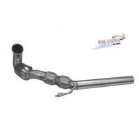 BN Pipes VW  Golf 7 downpipe with 200 cpsi cat