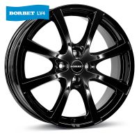 Borbet LV4 black glossy Wheel 5,5x14 inch 4x100 bolt circle