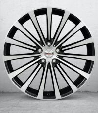 Borbet BLX black polished matt Wheel 8,5x18 inch 5x108 bolt circle