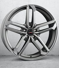 Borbet ATX graphite polished matt Wheel 8,5x20 inch 5x108 bolt circle